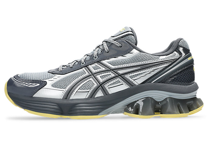 Cheap アシックス GEL-KINETIC FLUENT ランニングシューズ グラベル/カーボン 1203A591-027