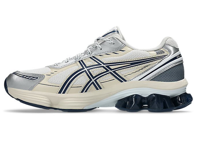Shop ASICS GEL-KINETIC FLUENT 跑鞋 白色/獨立藍 1203A591-104