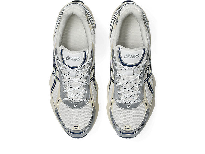 Sizing ASICS GEL-KINETIC FLUENT Sepatu Lari Putih/Biru Independence 1203A591-104