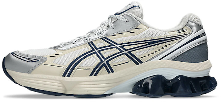 ASICS GEL-KINETIC FLUENT Sepatu Lari Putih/Biru Independence 1203A591-104 1