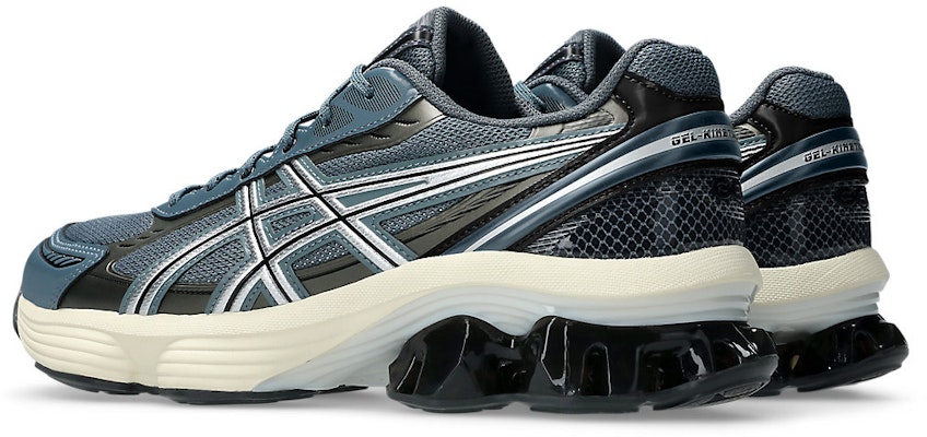 아식스 젤 키네틱 플루언트 스니커즈 캐리어 그레이/퓨어 실버 1203A591-022 Lookbook 아식스 젤 키네틱 플루언트 스니커즈 캐리어 그레이/퓨어 실버 1203A591-022