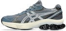 Shop 아식스 젤 키네틱 플루언트 스니커즈 캐리어 그레이/퓨어 실버 1203A591-022