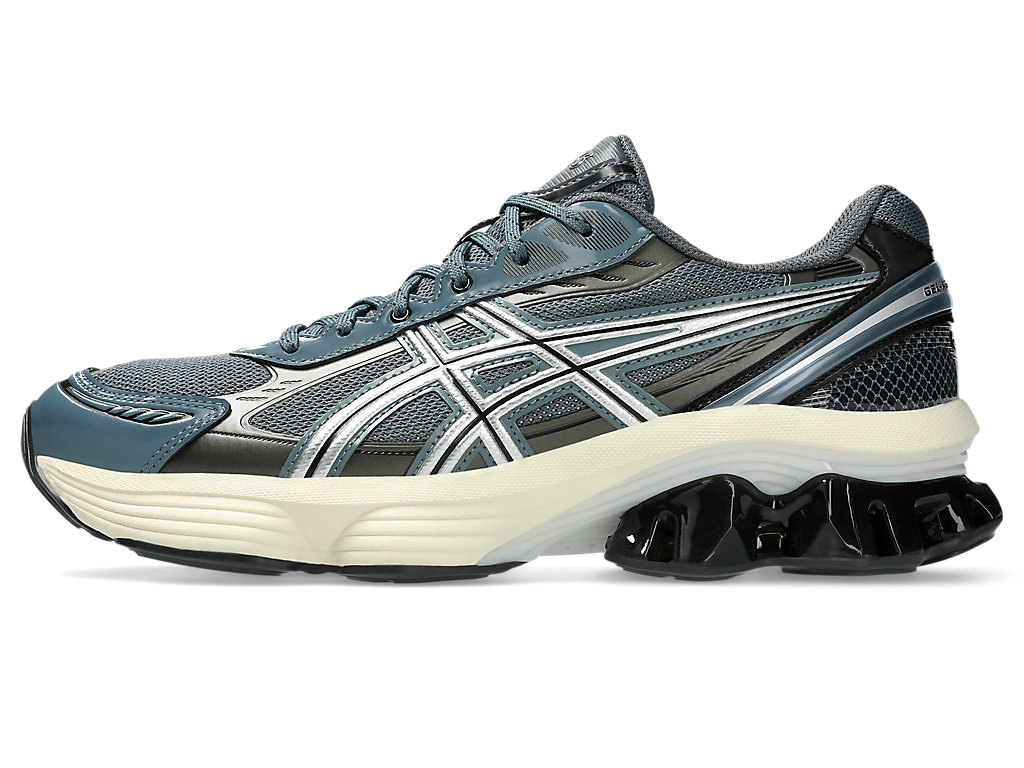 Cheap 아식스 젤 키네틱 플루언트 스니커즈 캐리어 그레이/퓨어 실버 1203A591-022