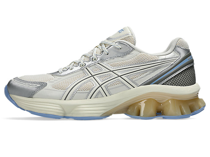 Cheap ASICS GEL-KINETIC FLUENT Sneakers Cream/Cream Krem Kasual. 1203A591-103