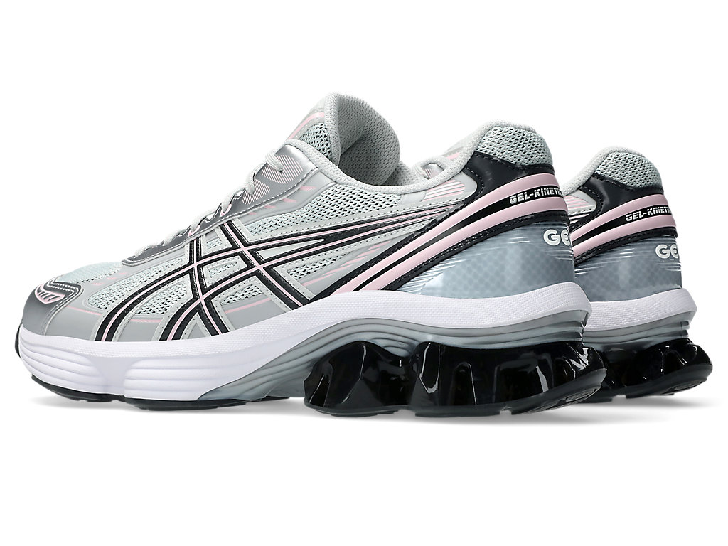 Lookbook 아식스 젤 키네틱 플루언트 스니커즈 글레이셔 그레이/그래파이트 그레이 1203A591-023