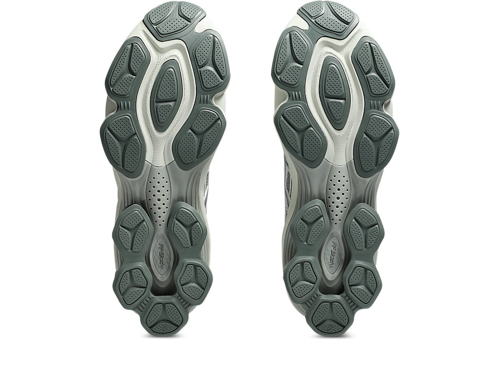 Sizing アシックス GEL-KINETIC FLUENT スニーカー シールグレー/ピュアシルバー 1203A591-021