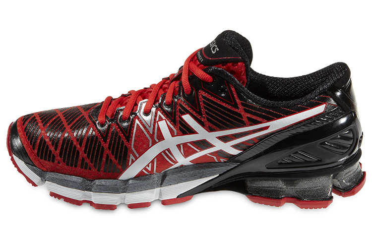 ASICS Gel-Kinsei 5 'Black Red Patchwork' T3E4Y-2301