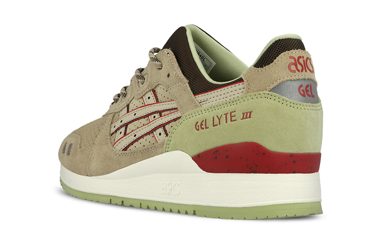 Shop ASICS Gel-Lyt III 低帮‘棕色’ 运动鞋 H640L-0505