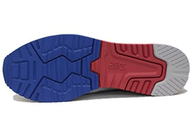 Shop Asics Gel-Lyte 3 復古耐磨跑步鞋 灰色