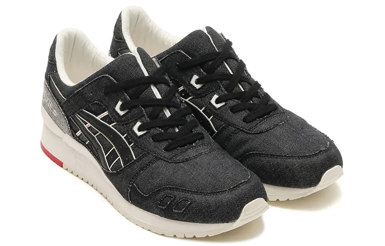 ASICS Gel-Lyte 3 Cozy Wear-resistant Denim Black 圖 3