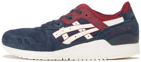 ASICS Gel-Lyte 3 Non-Slip Wear-resistant Blue 'Red' TQL6B1-5099 ASICS Gel-Lyte 3 Non-Slip Wear-resistant Blue 'Red' TQL6B1-5099