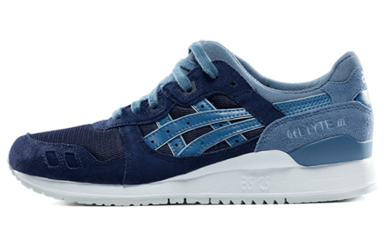 ASICS Gel-Lyte 3 Wear-resistant Non-Slip Retro Low Tops Casual Deep Blue HL7V2-5846