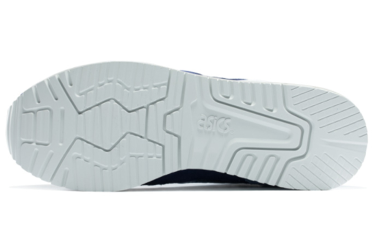 Lookbook ASICS Gel-Lyte 3 Kasut Berketahanan Retro Biru Tua Kasual Malaysia. HL7V2-5846