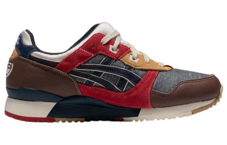 Lookbook EVISU x Asics Gel-Lyte 3 減震耐磨透氣 低筒 運動休閒鞋 男女同款 紅褐色