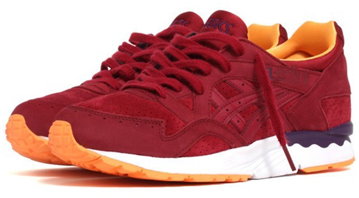 アシックス ゲルライト5 バーガンディスエード H5D2L-2525 Lookbook アシックス ゲルライト5 バーガンディスエード H5D2L-2525