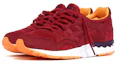 Lookbook ASICS Gel-Lyte 5 ''Burgundy Suede'' Wildleder Burgundy Retro-Sneaker H5D2L-2525