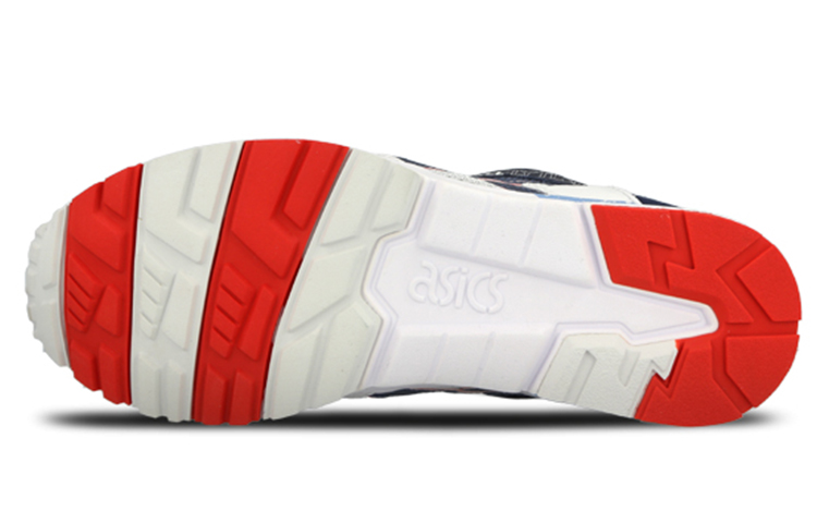 Details for ASICS Gel-Lyte 5 'Putih Biru Merah' H5Z9L-1050