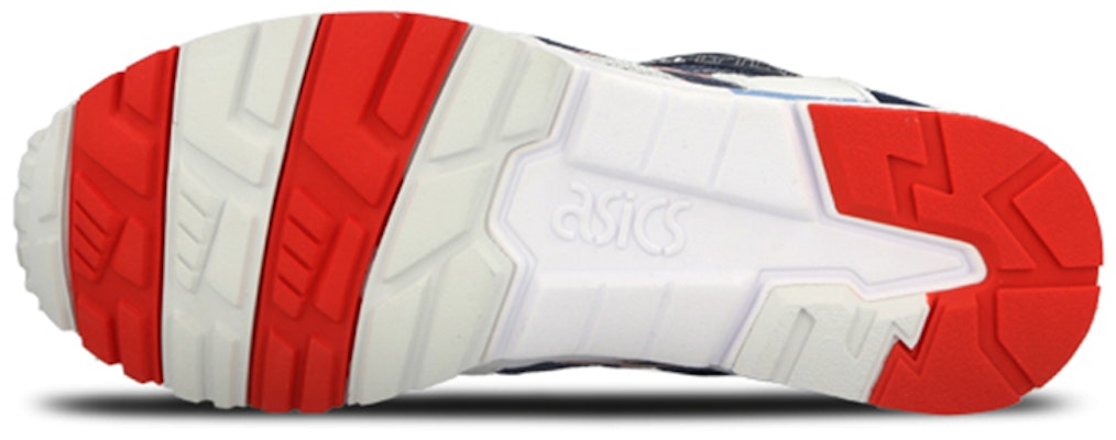 ASICS Gel-Lyte 5 'Putih Biru Merah' H5Z9L-1050 Details for ASICS Gel-Lyte 5 'Putih Biru Merah' H5Z9L-1050