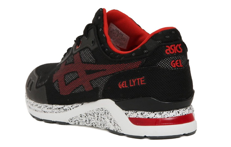 Shop ASICS Gel-Lyte Evo 'Hitam Merah' H5L0N-9023
