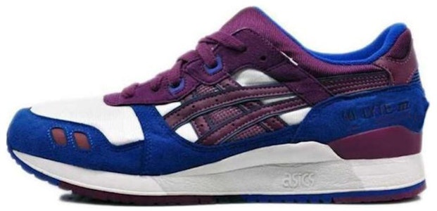 ASICS Gel-Lyte III Blanco Púrpura Real HN538-0132 Buy ASICS Gel-Lyte III Blanco Púrpura Real HN538-0132