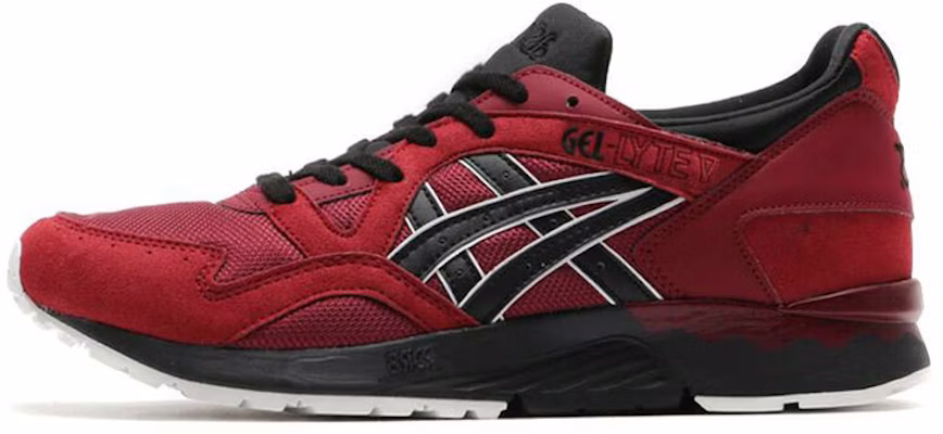 Asics Gel-Lyte V 復古 低筒 跑鞋 男款 紅黑 Buy Asics Gel-Lyte V 復古 低筒 跑鞋 男款 紅黑