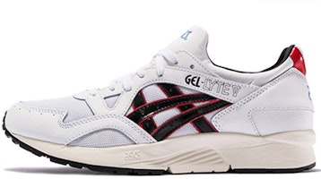 ASICS Gel-Lyte V White Black Red 1191A267-100 ASICS Gel-Lyte V White Black Red 1191A267-100