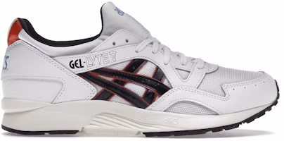 ASICS Gel-Lyte V White Black Red 1191A267-100 ASICS Gel-Lyte V White Black Red 1191A267-100