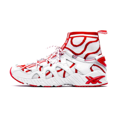 ASICS Gel-Mai Knit Vivienne Westwood 'White/Fiery Red'