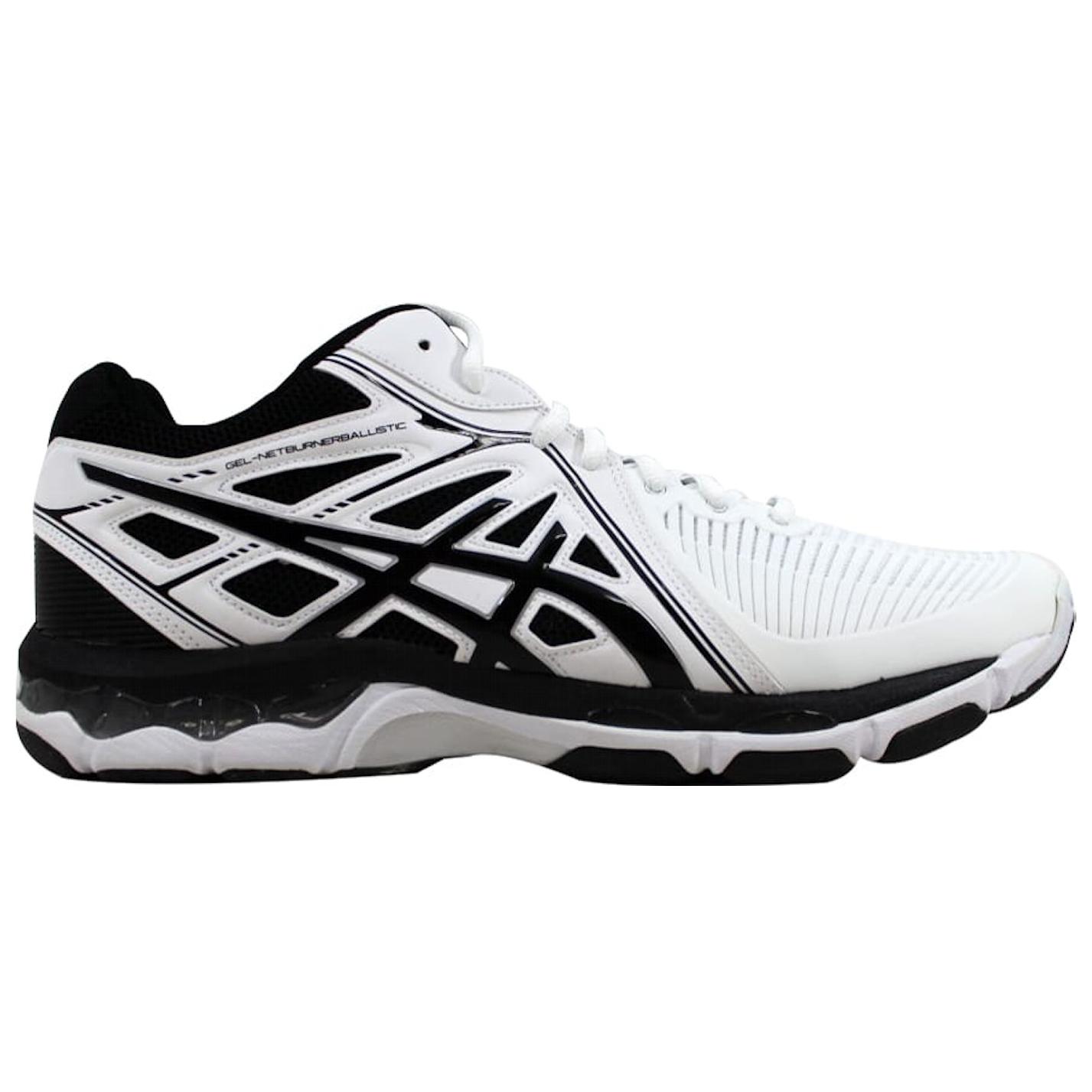 Order アシックス ゲルネットバーナー バリスティック 黒白 B507Y-0190