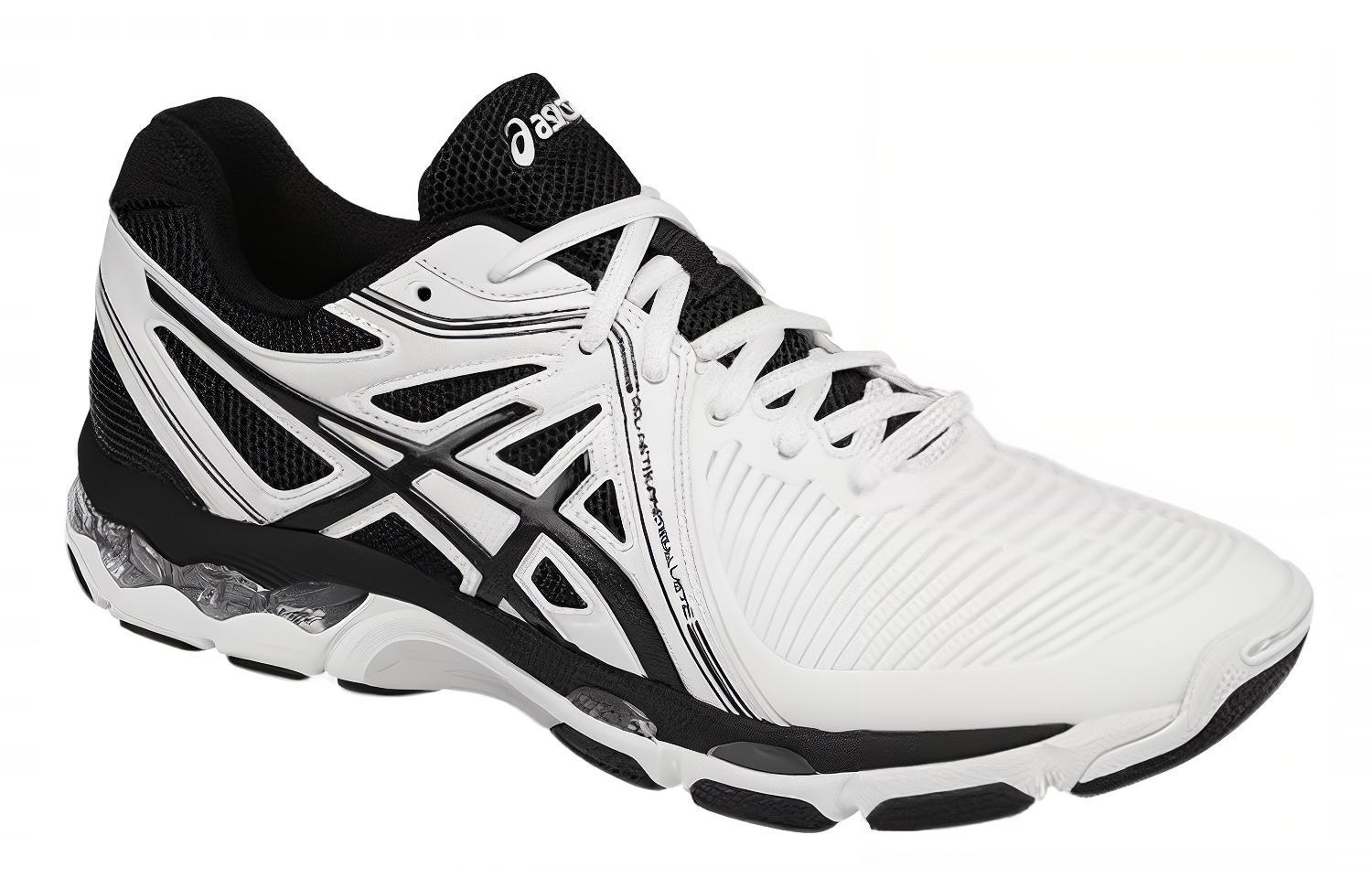 Lookbook アシックス ゲルネットバーナー バリスティック 黒白 B507Y-0190