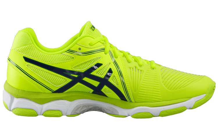 Order Asics Gel-Netburner Ballistic 低筒跑步鞋 黃綠