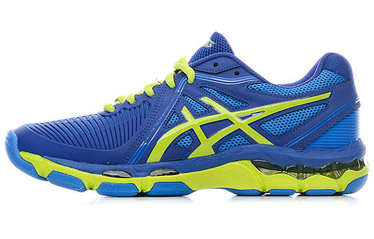 ASICS Gel-Netburner Ballistic Limoges Energy Green Directoir 'Blue' B507Y-4977