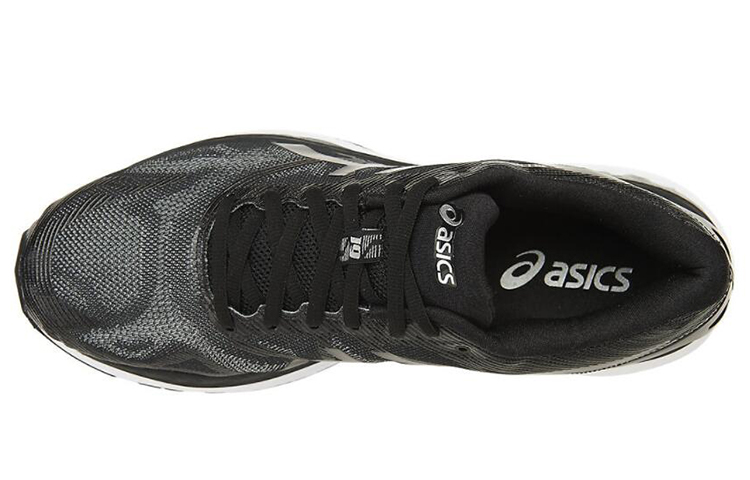 Lookbook 아식스 젤 님버스19 (4E) 블랙실버 T702N-9099