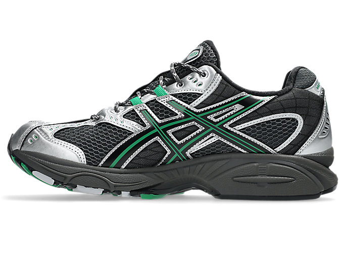 Shop Asics GEL-NIMBUS 10.1 Running Shoes Obsidian Grey/Green Basil 1203A543-022