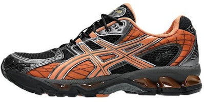 Asics GEL-Nimbus 10.1 Black Orange Low-Top Running Shoes 1203A543-004 Asics GEL-Nimbus 10.1 Black Orange Low-Top Running Shoes 1203A543-004