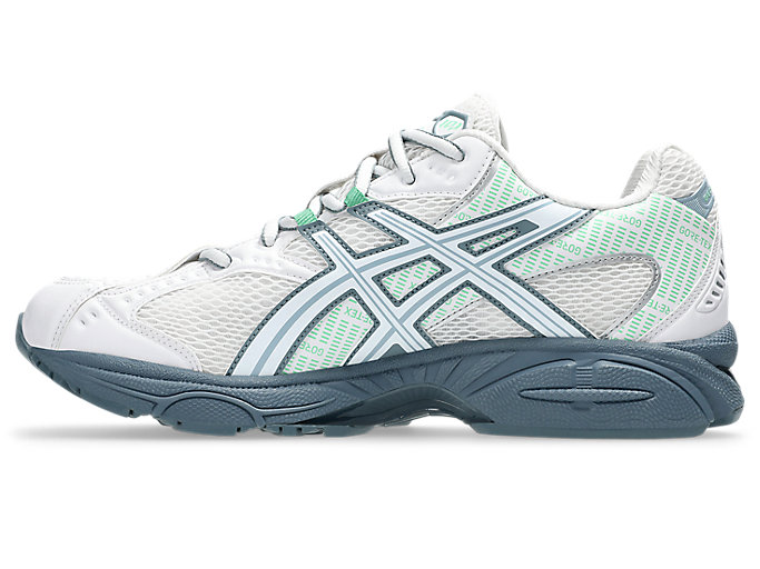 Shop Asics GEL-NIMBUS 10.1 GTX Running Sneakers White/Fjord Grey 1203A760-100