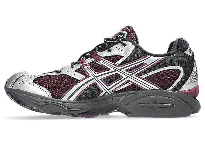 Shop ASICS GEL-NIMBUS 10.1 Kasut Lari Beniimo Ungu/Perak Tulin 1203A543-501