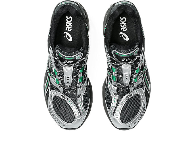 Sizing Asics GEL-NIMBUS 10.1 Running Shoes Obsidian Grey/Green Basil 1203A543-022