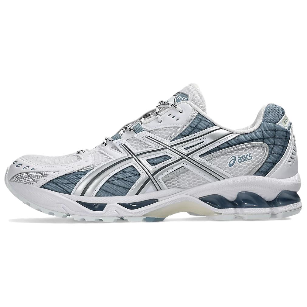 ASICS GEL-Nimbus 10.1 White Blue Comfortable Running Shoes 1203A543-110