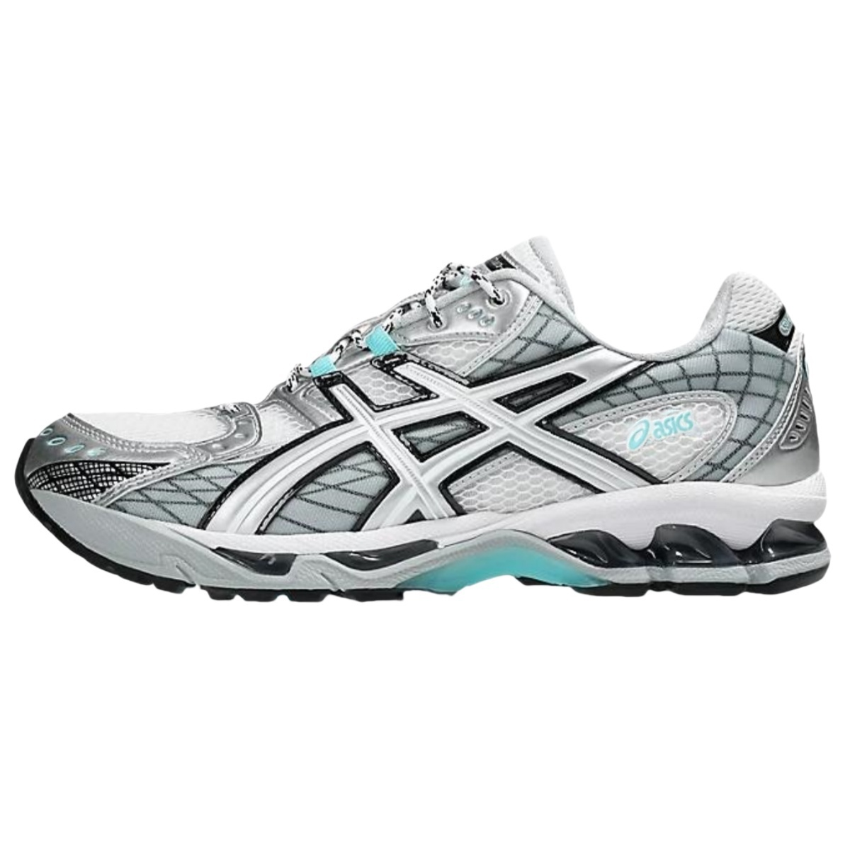 ASICS GEL-Nimbus 10.1 White Gray Lightweight Running Shoes 1203A543-105