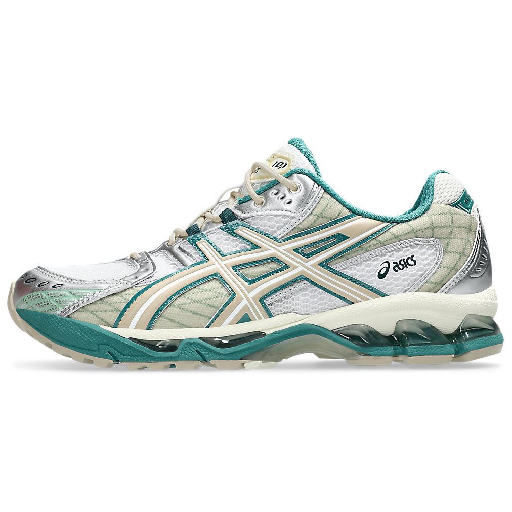 ASICS GEL-Nimbus 10.1 White Green Breathable Running Shoes Casual Sneakers 1203A543-102