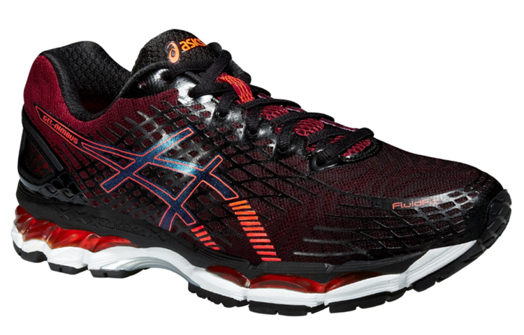 Order ASICS GEL-Nimbus 17 ''Schwarz Rot'' T507N-9030