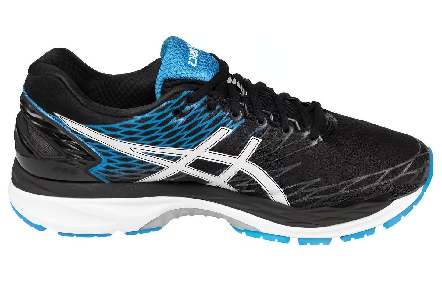 Order ASICS Gel-Nimbus 18 'Blok Warna Hitam Biru' T600N-9001