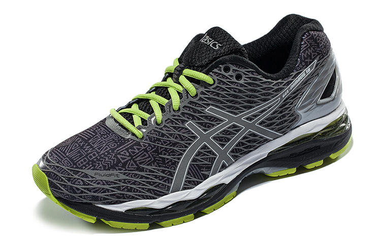 Order ASICS Gel-Nimbus 18 'Hitam Hijau' T6E0N-9093