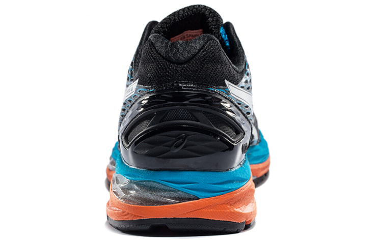 Shop Asics GEL-Nimbus 18 舒適 耐磨減震 低筒 運動跑步鞋 男款 黑銀色