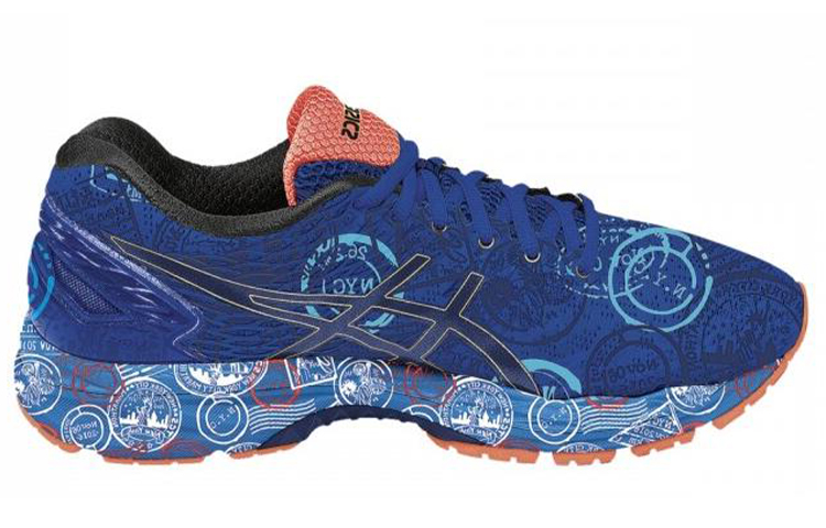 Order Asics Gel-Nimbus 18 透氣輕便耐磨 低筒運動跑步鞋 藍色