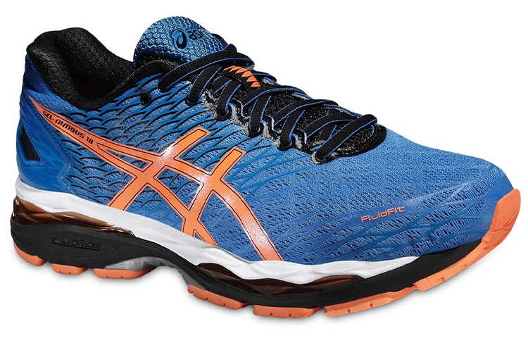 Order ASICS Gel-Nimbus 18 'Biru Oranye' T600N-3090