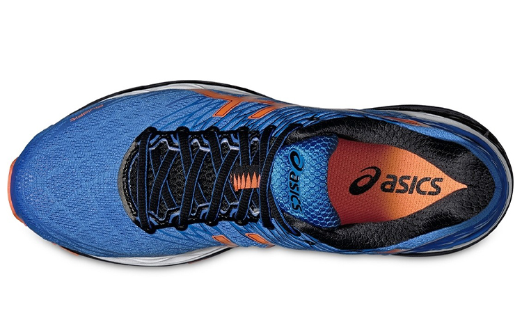 Lookbook ASICS Gel-Nimbus 18 'Biru Oranye' T600N-3090