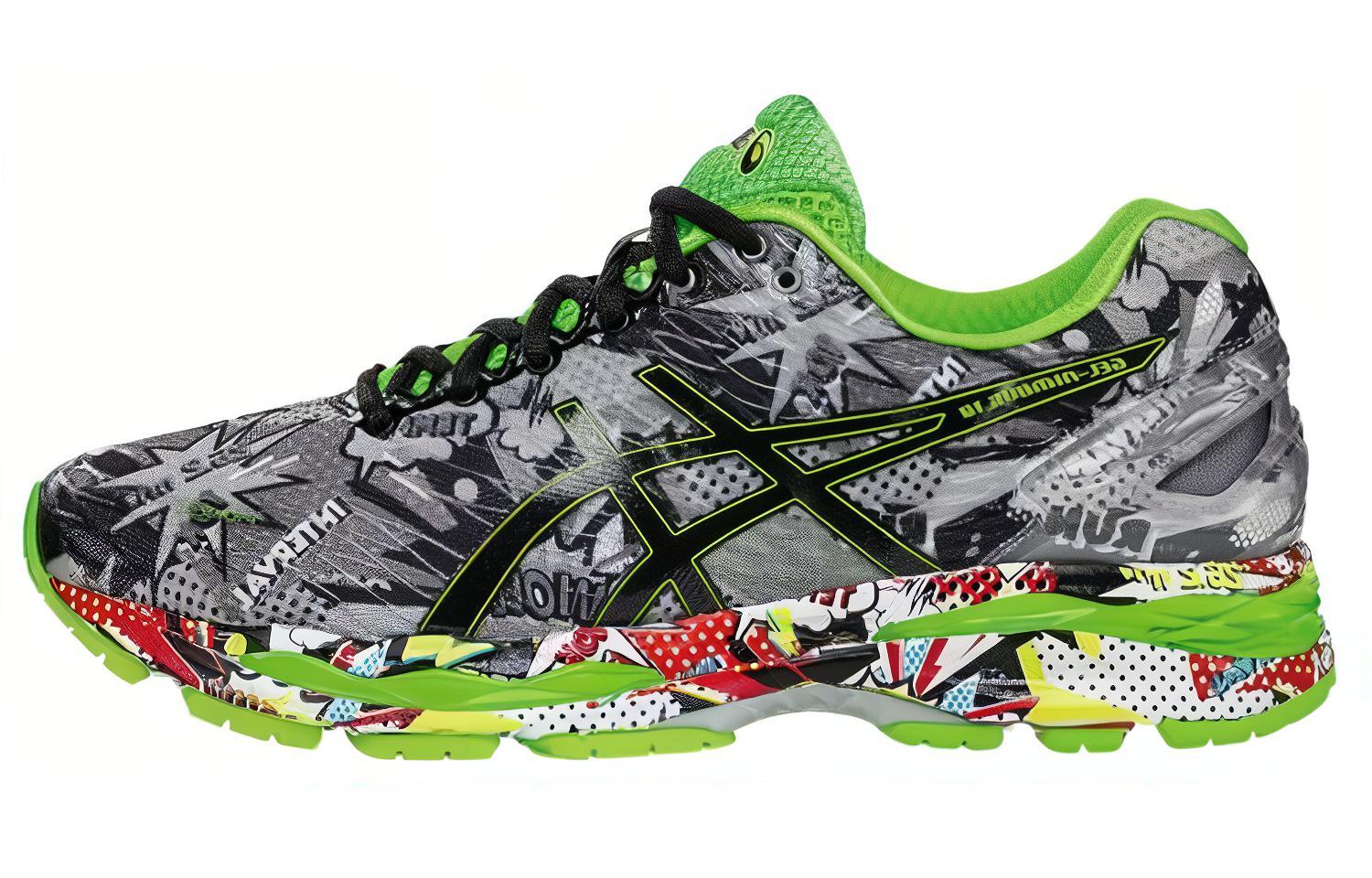 ASICS Gel-Nimbus 18 'Grey Green Multi' T6K4N-9790