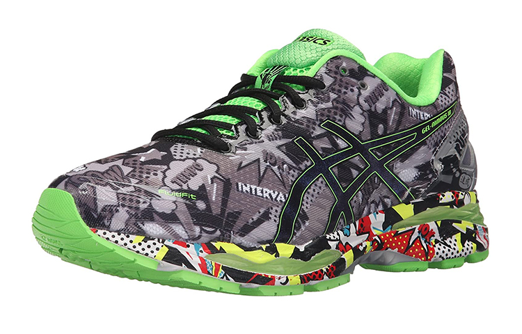 Lookbook 亚瑟士Gel-Nimbus 18 灰绿色多色跑鞋 T6K4N-9790